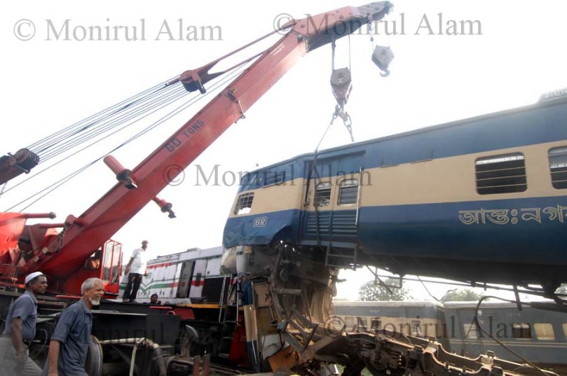 Trains Collide head-on